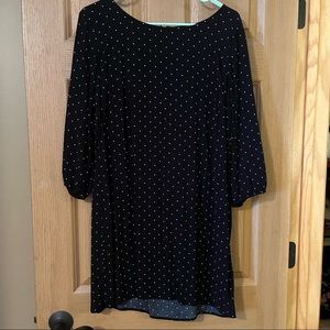 Old Navy polka dot long-sleeved dress